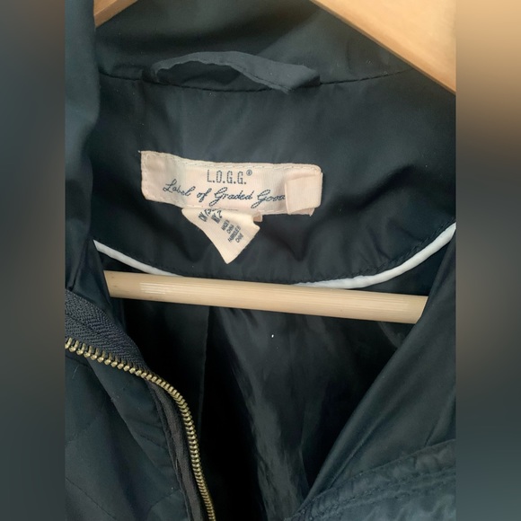 H&M LOGG Lightweight Jacket Navy Blue XS 2 - Picture 10 of 11